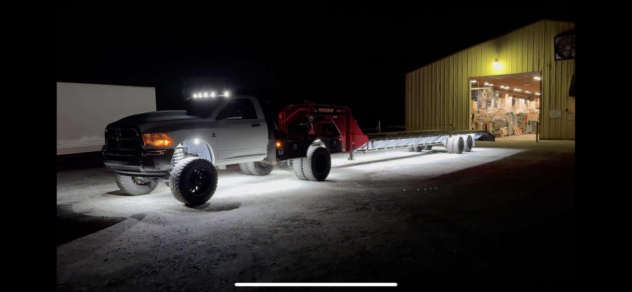 GLOWGANG 36LED PURE BRIGHT WHITE LED ROCK LIGHT PODS