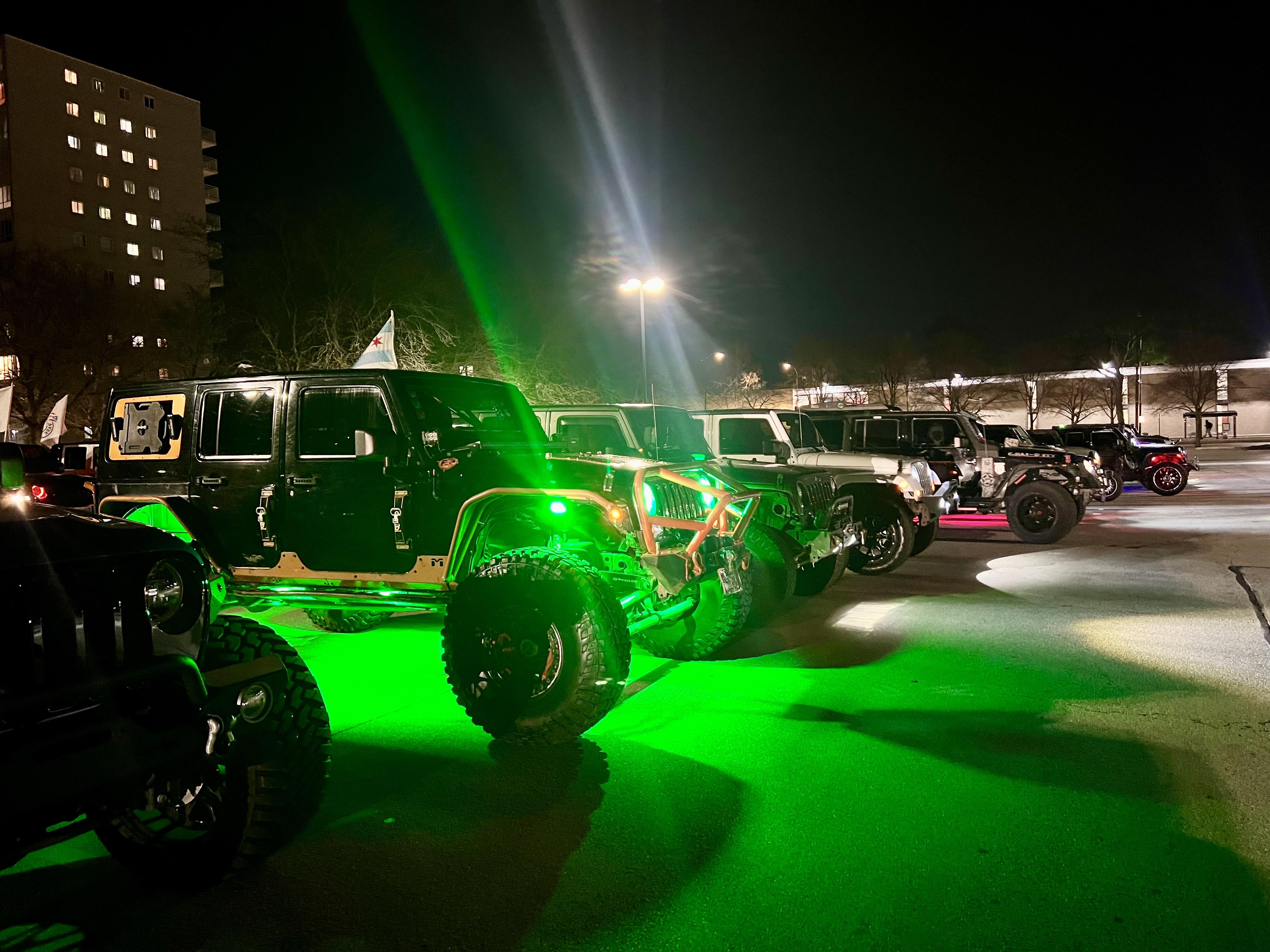 GLOWGANG 44LED MAX SERIES RGBW ROCK LIGHT PODS