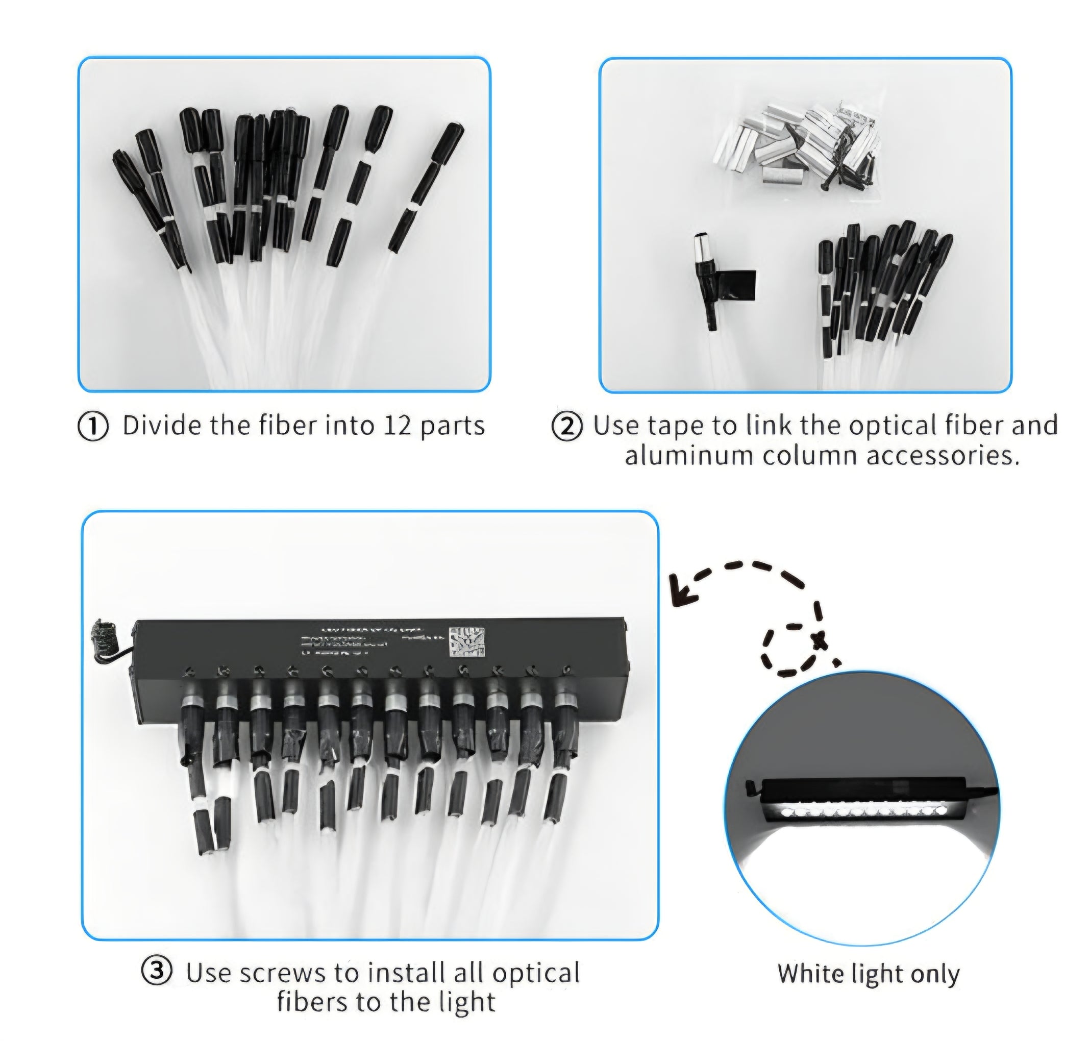 20W DUAL ZONE STARLIGHT HEADLINER KIT