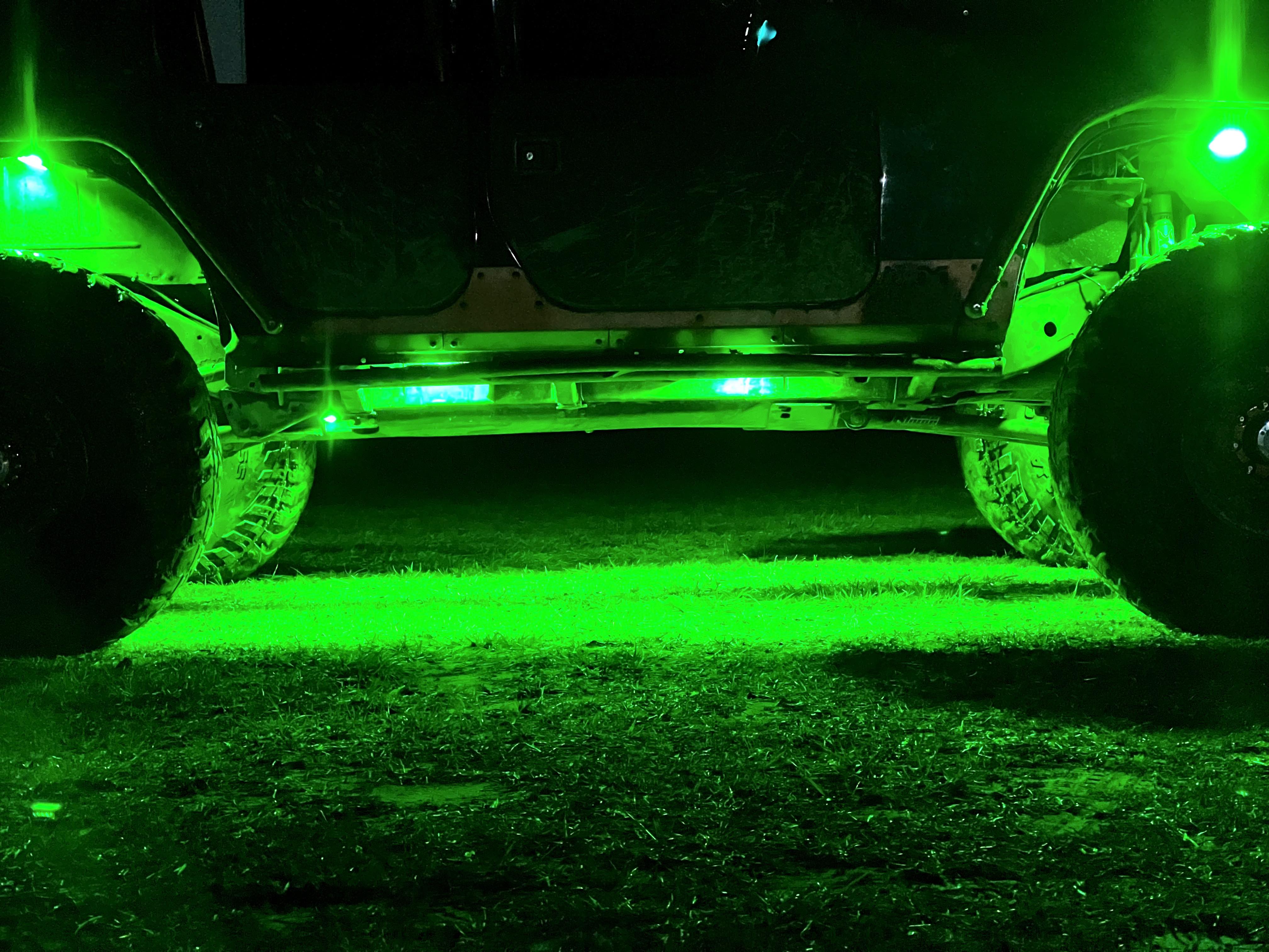 GLOWGANG 44LED MAX SERIES RGBW ROCK LIGHT PODS